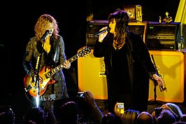 Nancy en Ann Wilson in 2007.