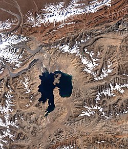 Mapa do Lago Karakul