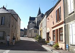 Skyline of Ouroux-en-Morvan