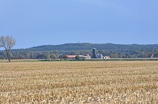 Ansicht von Norden mit dem Deutschen Olymp