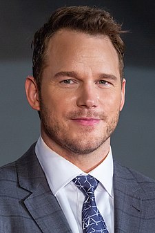 Chris Pratt na premiéře filmu Jurský svět: Zánik říše v roce 2018