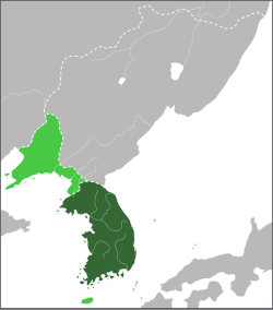 Unified Silla with indication of territory; Tamna and Little Goguryeo are indicated in light green