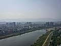 江油市区（中坝镇）的平坝地形