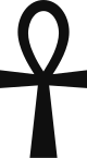 Símbol d'Ankh, símbol de la vida egipci.