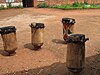 Gitega drums in the sanctuary