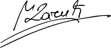 Ivica Dačić's signature.svg