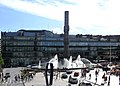 Kulturhuset und der Glasobelisk 2007