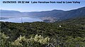 Lake Henshaw from road to Love Valley