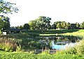 Parc Cartier-Brébeuf sur les berges de la rivière Saint-Charles.