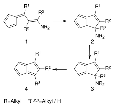 Mehrstufige Synthese von Pentalenen