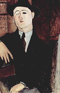 Amedeo Modigliani: Portræt af Paul Guillaume, 1915/16