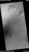 Scalloped topography, as seen by HiRISE under HiWish program