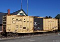 Boxcar au gabarit utilisé en Amérique du Nord.