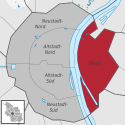 Mappa dei quartieri di