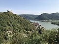 Castle and town from the north