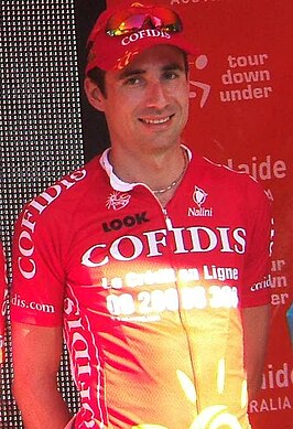 David Moncoutié tijdens de Tour Down Under 2009