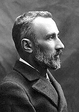 O fisico francés Pierre Curie.