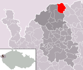 Localisation de Přebuz