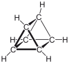 Chemical structure of prismane