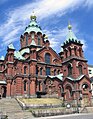 Cathédrale Ouspenski de Helsinki (Finlande).