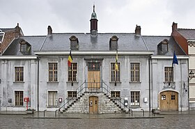 Gemeentehuis van Watervliet (frontaal gezien)