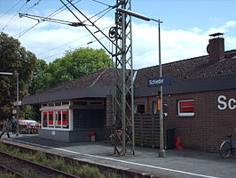 Blik op station Schieder (2007)