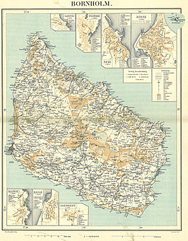 Balka werd Balke genoemd kaart rond 1900