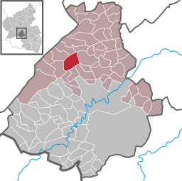 Läget för Kempfeld i Landkreis Birkenfeld