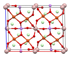 Unit cell of liroconite