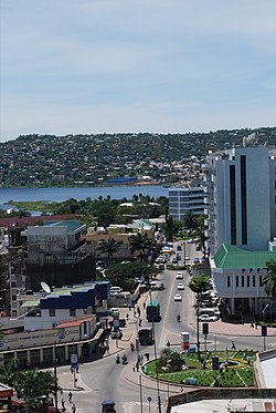 View o Mwanza's Central Business Destrict