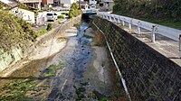 西紺屋田川（紺屋田町内）