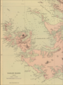 Old map of Weddell Island featuring French Harbour