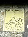 Carpe Diem, o quadrante solar de Yvoire