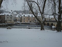 Cubjac sous la neige.