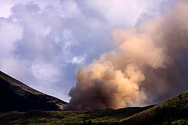 2011年のロコン山の噴火