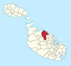 Lokasi di Malta