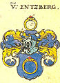 Wappen derer von Entzberg, Ritterschaft und Adel in Schwaben, nach Siebmacher