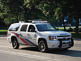 En av Toronto-polisens Chevrolet Suburban SUV i (Kanada)