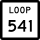 State Highway Loop 541 marker