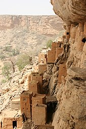 Escarpement de Bandiagara, Mali : un contexte sahélien.