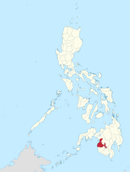 Locatie van Maguindanao in de Filipijnen