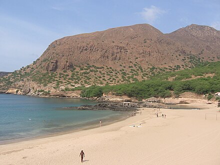 Praia do Tarrafal en Enez Santiago