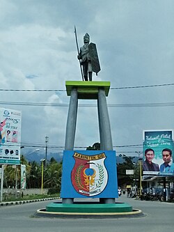 Monument in Sigi Biromaru