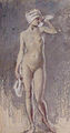 Henry Tonks. Standing figure (c.1918)