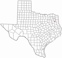 Location of White Oak, Texas