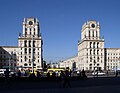 Minsk, Railway Terminal square