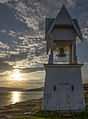 Glockenturm Rødberg bei Stadsbygd in der norwegischen Kommune Indre Fosen am Trondheimfjord