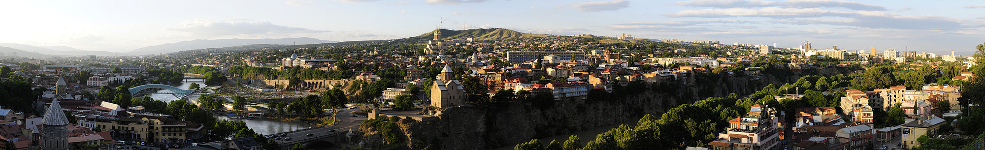 Pohled na Tbilisi