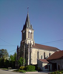 The church in Vouthon-Haut