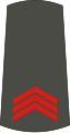 Млађи водник Mlađi vodnik (Serbian Army)[14]